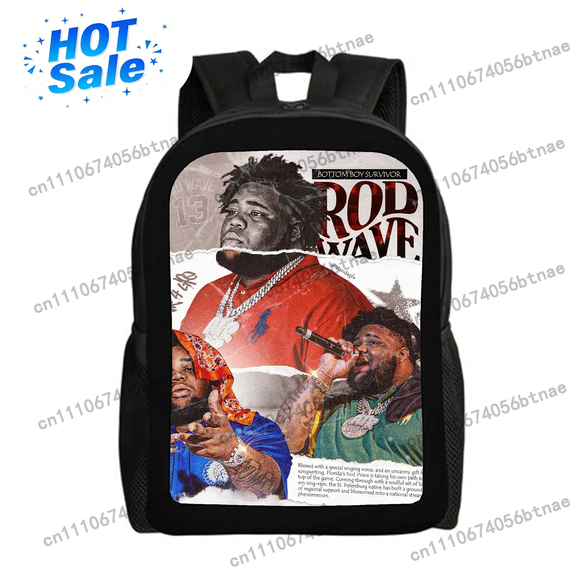 Rod-Wave-Backpacks For Girls,  - School Backpack Teen recension och pris