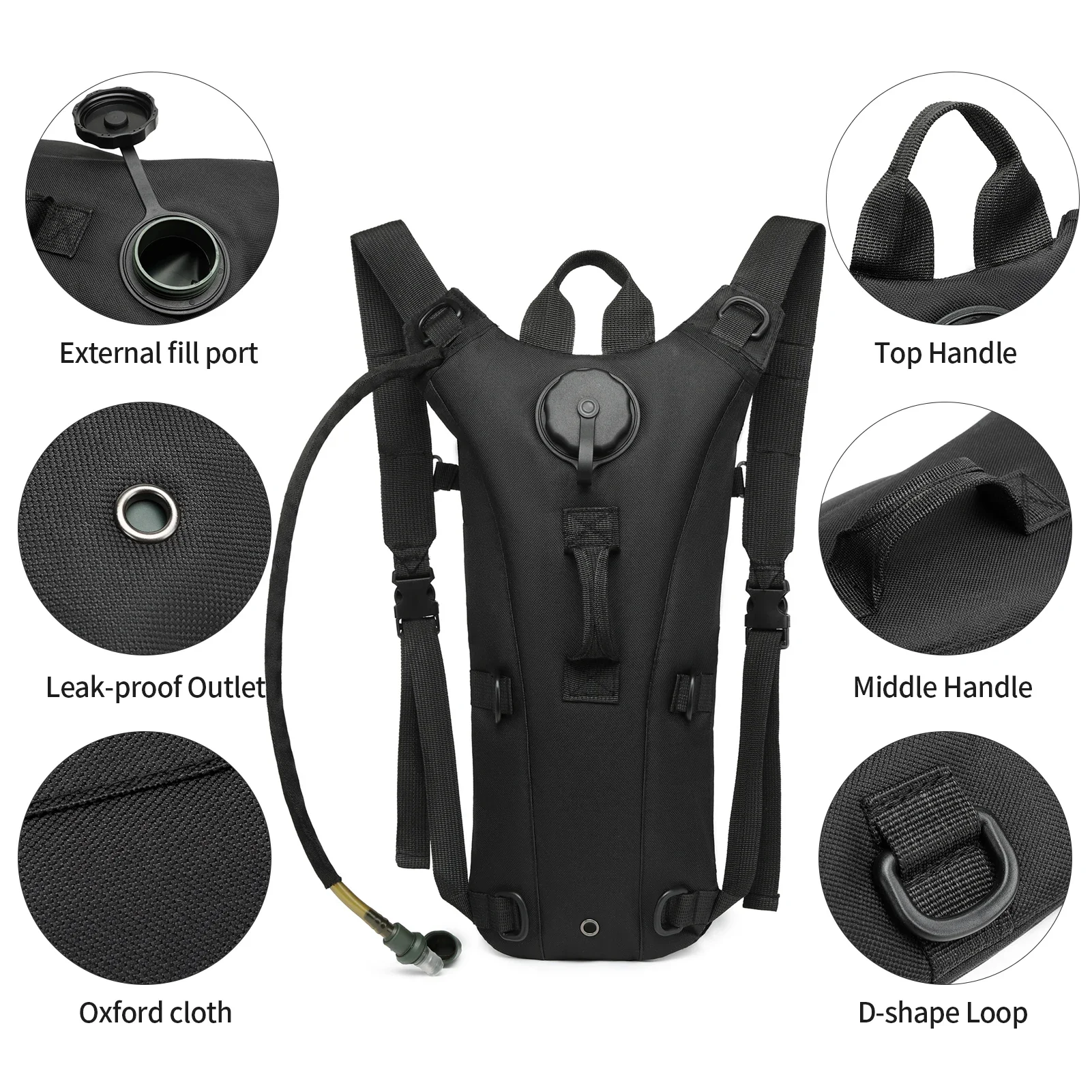 Military Tactical Camel Backpa - Rucksack Military Style recension och pris